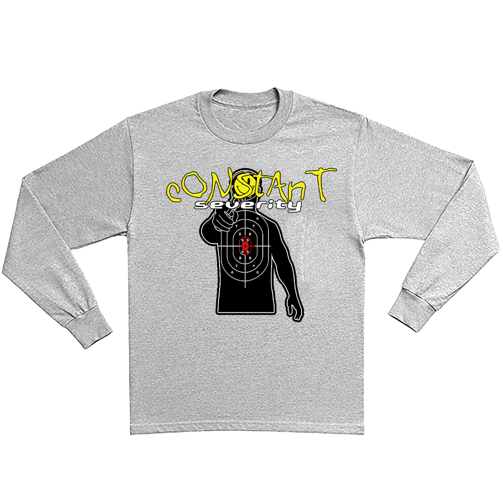 Constant Grey Long Sleeve Target Tee
