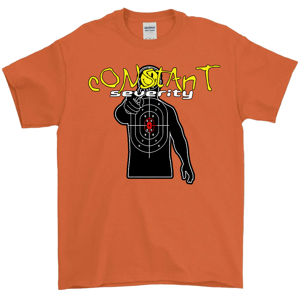 Orange Constant Target Tee