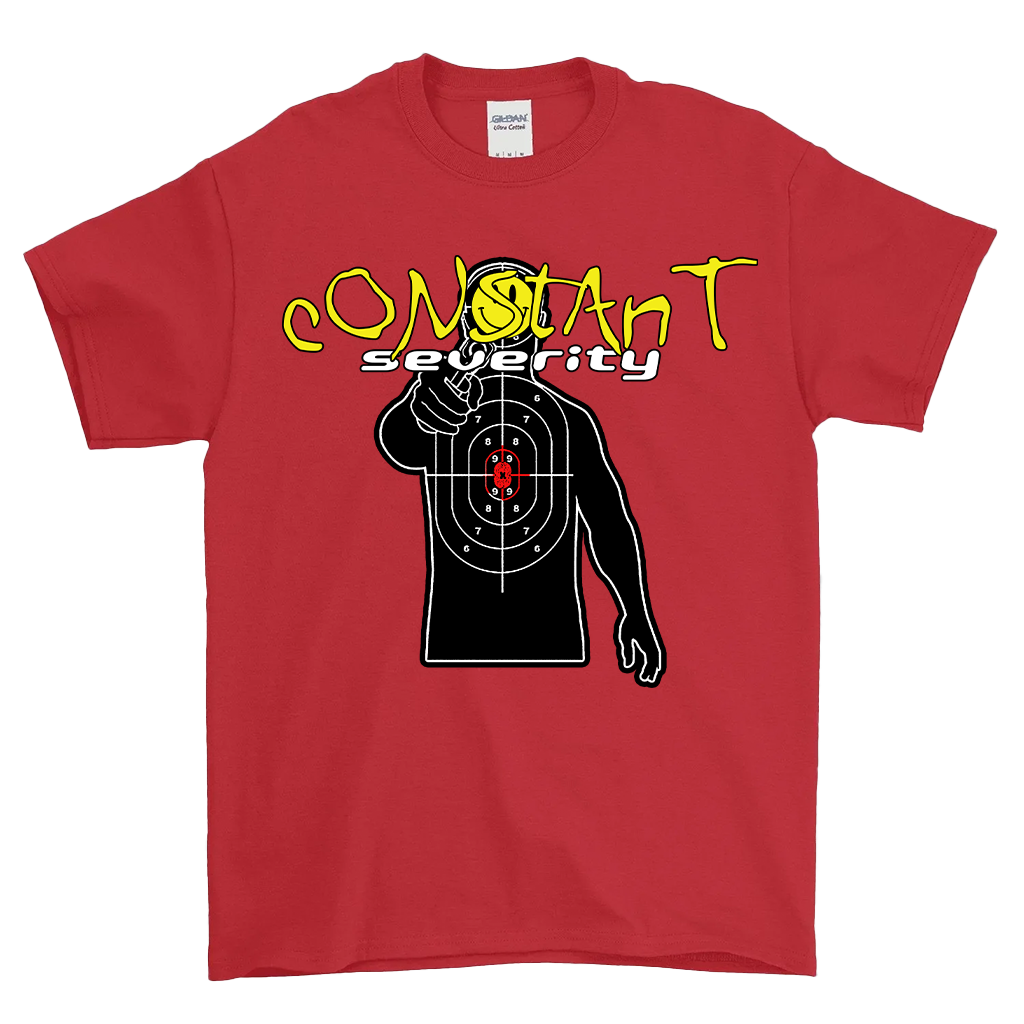 Red Constant Target Tee