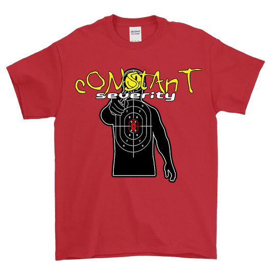 Red Constant Target Tee