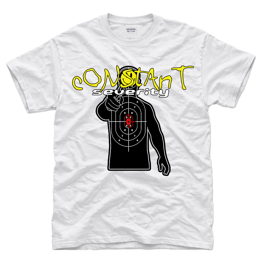 White Constant Target Tee