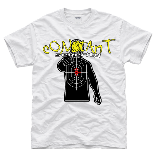 White Constant Target Tee