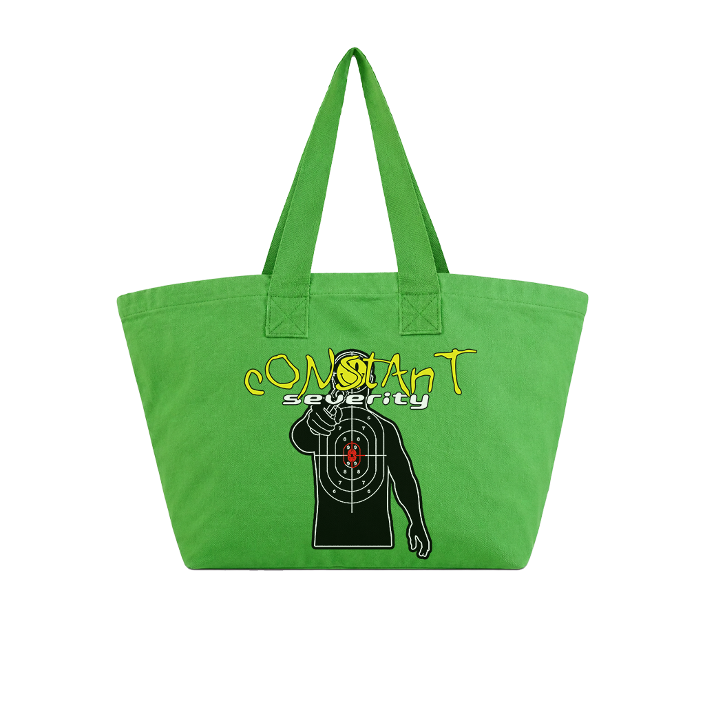 Green Constant Target Tote Bag